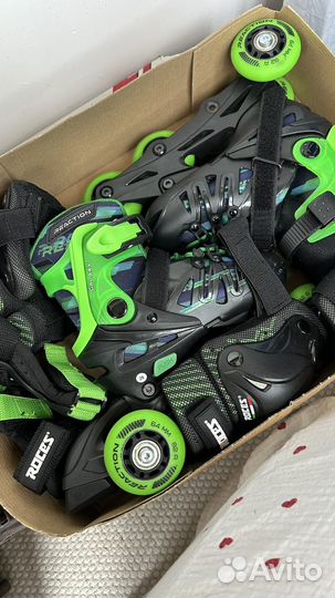 Детские ролики и защита