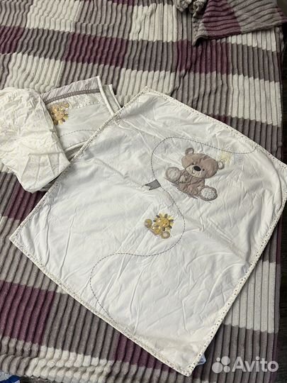 Бортики в кроватку mothercare