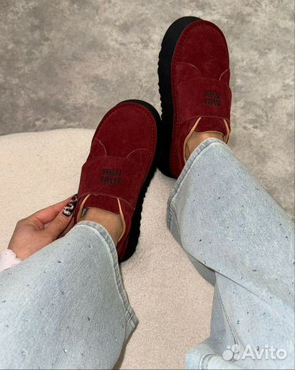 Ботинки Miu Miu на платформе женские 36-40