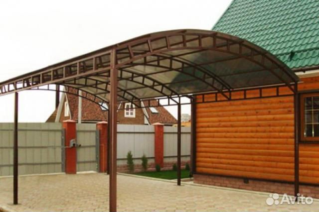 Автонавесы кованые, козырьки, входные группы