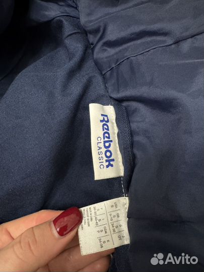 Куртка Reebok темно синяя S 42