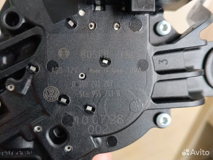 Моторчик стеклоочистителя задний Volkswagen Golf 6