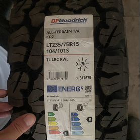 Шины BFGoodrich all terrain 215 75 r15