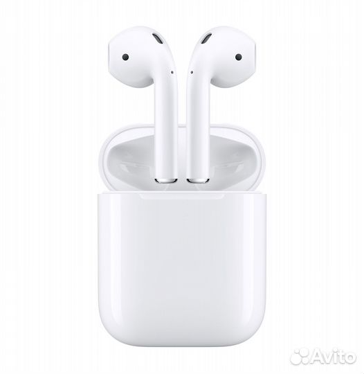 Наушники Apple AirPods 2 с зарядным футляром