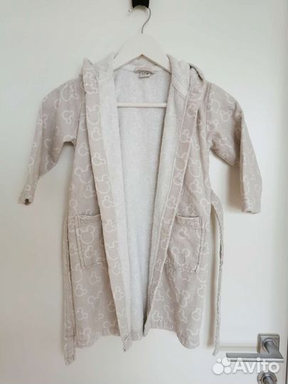 Халат махровый банный детский р 92-104