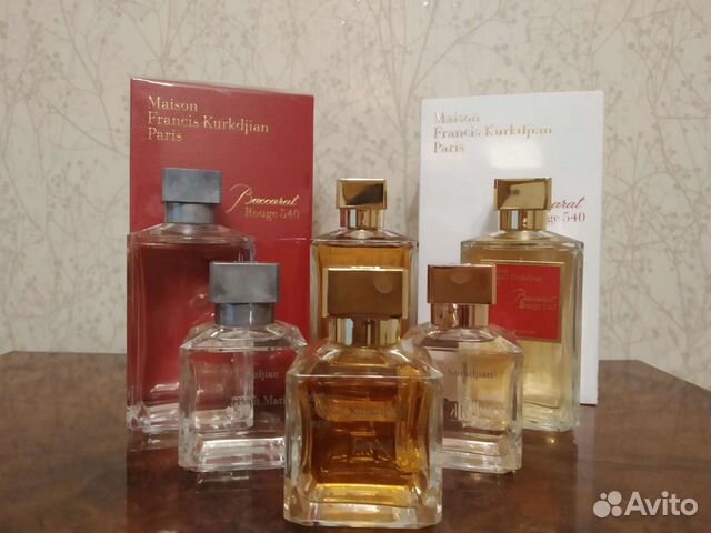 Baccarat Rouge 540 etc