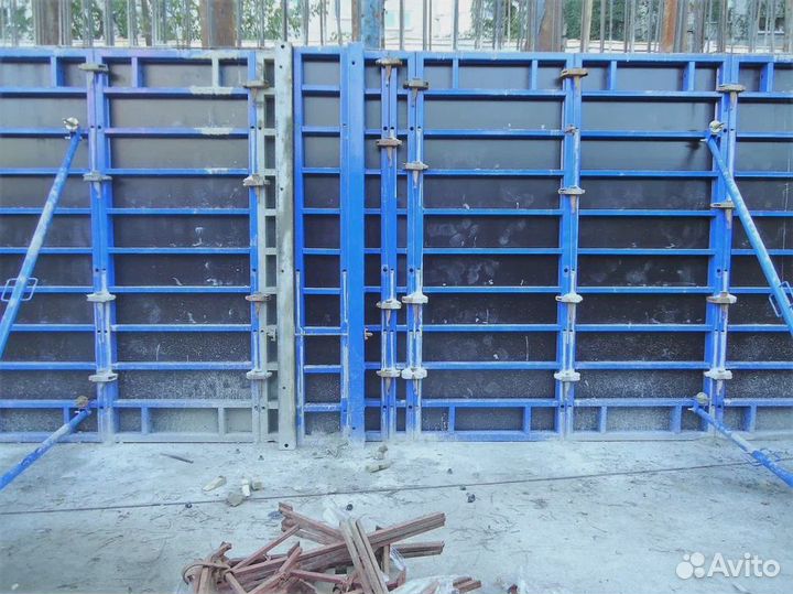 Аренда опалубки для стен. Стеновая опалубка