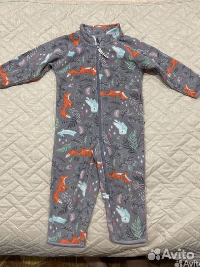 Флисовый комбинезон