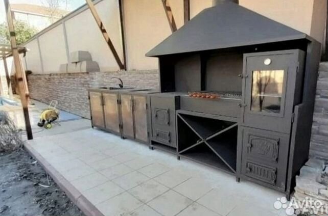 Мангал с Печкой