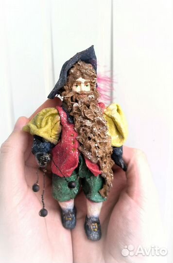 Ватные игрушки на елку