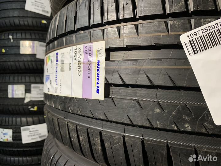 Michelin Pilot Sport 4 SUV 265/40 R22 106Y