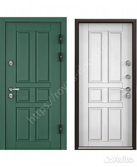 Входная дверь с терморазрывом