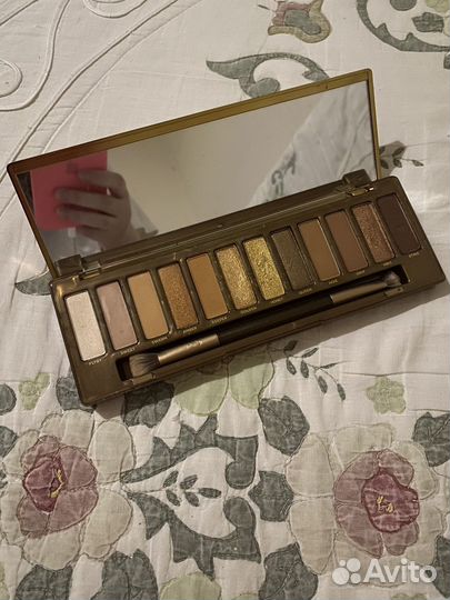 Палетка теней urban decay honey