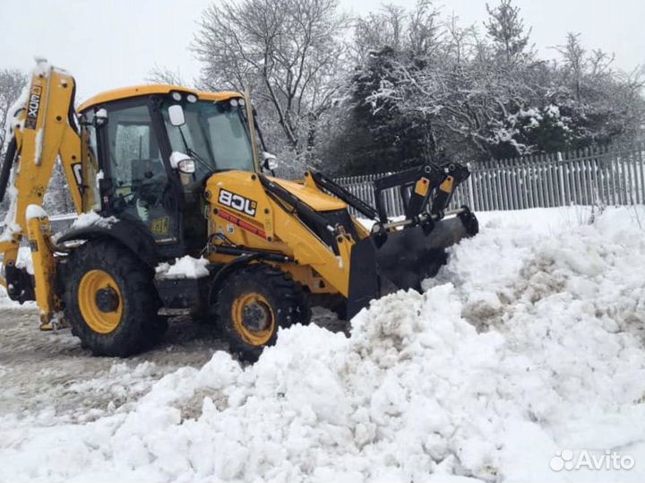 Аренда экскаватора погрузчика jcb