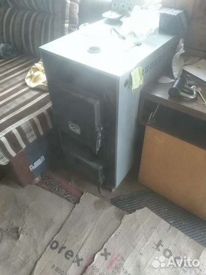 Твердотопливный котел длительного горения