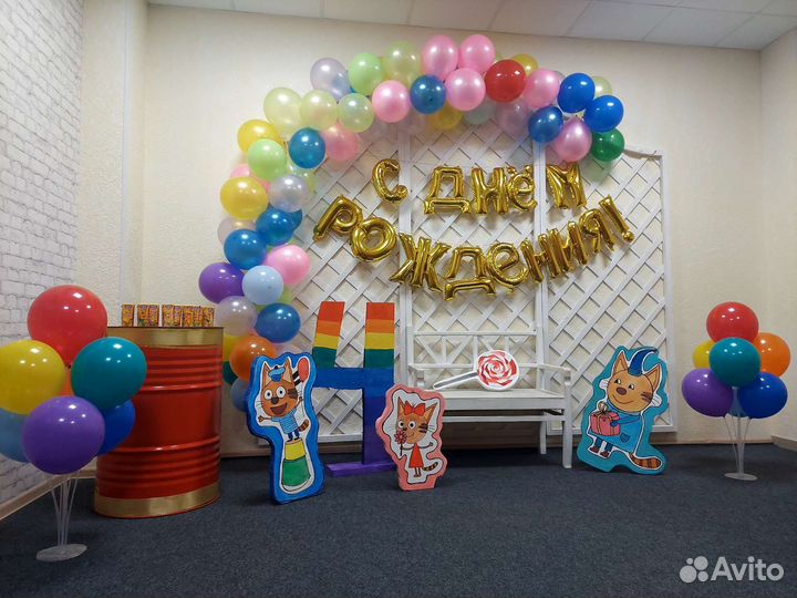 Ростовые фигуры 3 кота