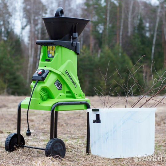 Садовый измельчитель веток прокат