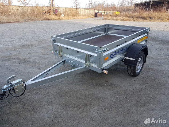 Прицеп усиленный оцинкованный люкс
