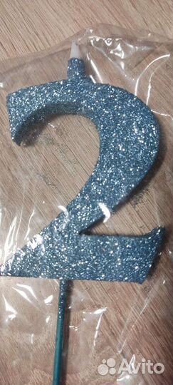 Свечи-цифры для торта