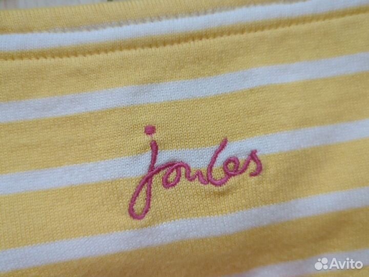 Жёлтое платье Joules 140