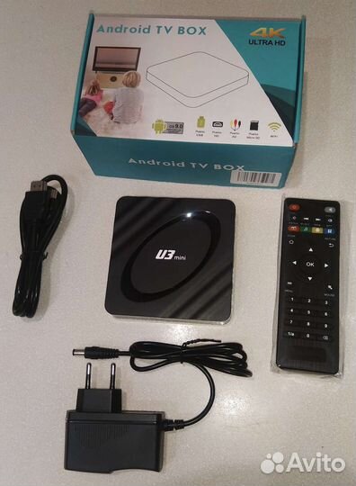 Новая андроид приставка U3 mini с программами