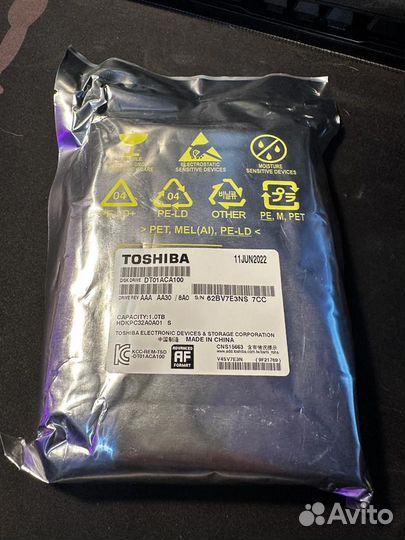 Жесткий диск Toshiba DT01ACA100