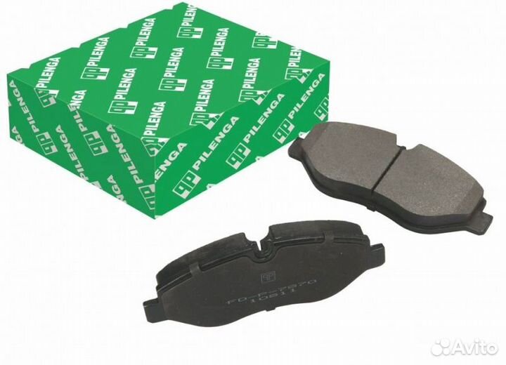 Колодки тормозные дисковые перед