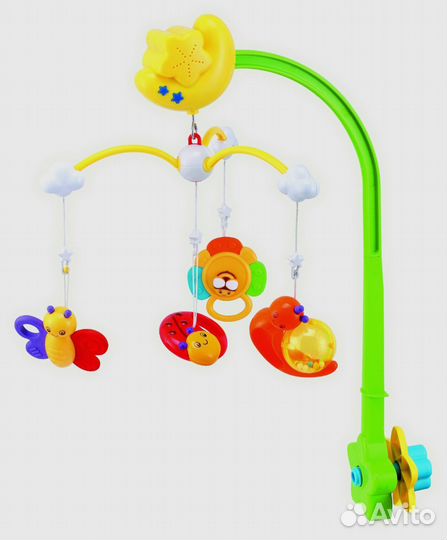 Мобиль на кроватку для новорожденных