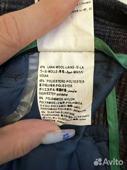 Шерстяные брюки United colors of Benetton