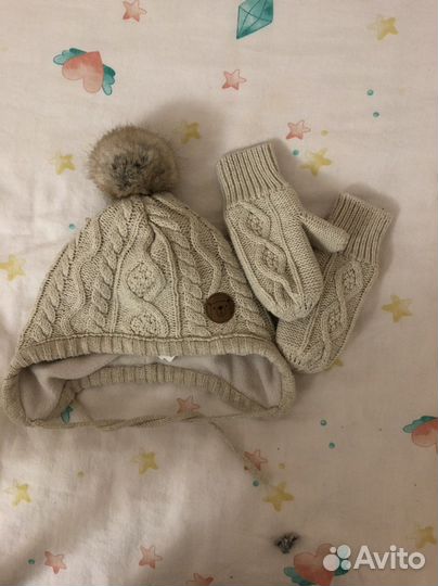 Шапка детская зимняя hm новая