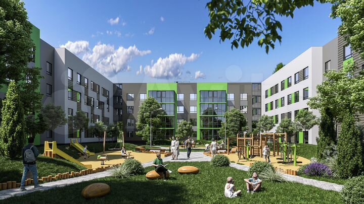 1-к. квартира, 36,6 м², 4/4 эт.