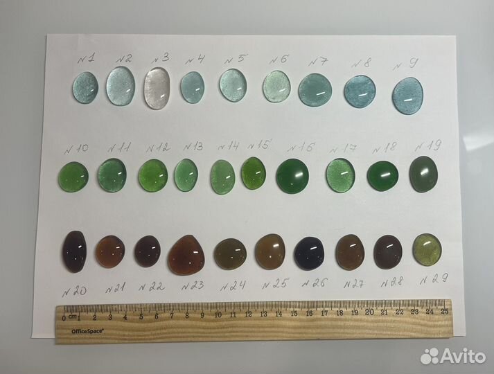 Кабошоны для создания украшений