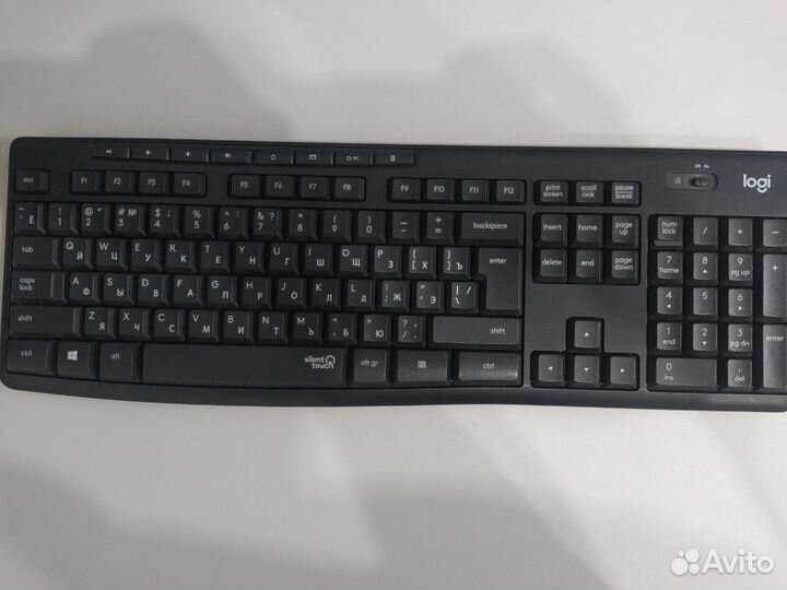 Клавиатура+мышь беспроводная Logitech MK295 Silent