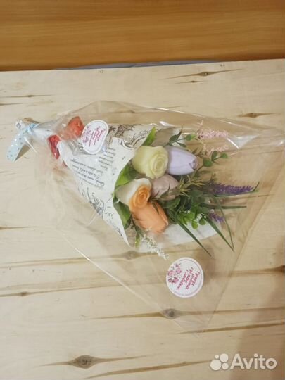 Букет из мыла