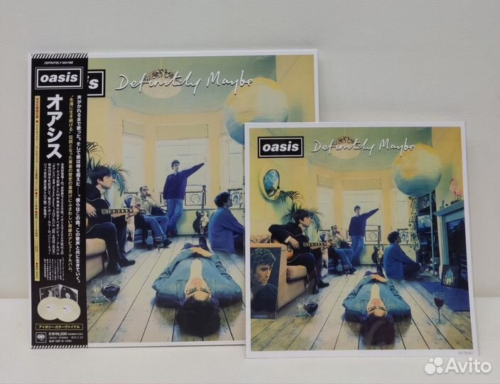 Oasis - Definitely Maybe 2LP Japan 2014 MT