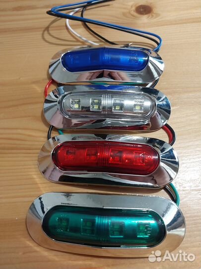 Ходовые огни на лодку катер, подсветка яхты