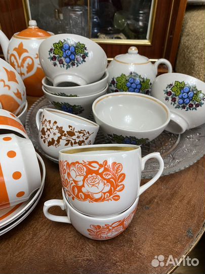 Чайные сервизы СССР