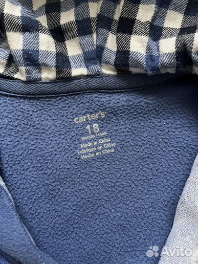 Флисовый комбинезон 86 carters