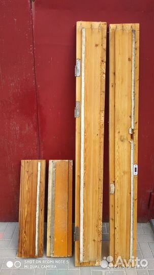 Дверь входная деревянная с коробкой