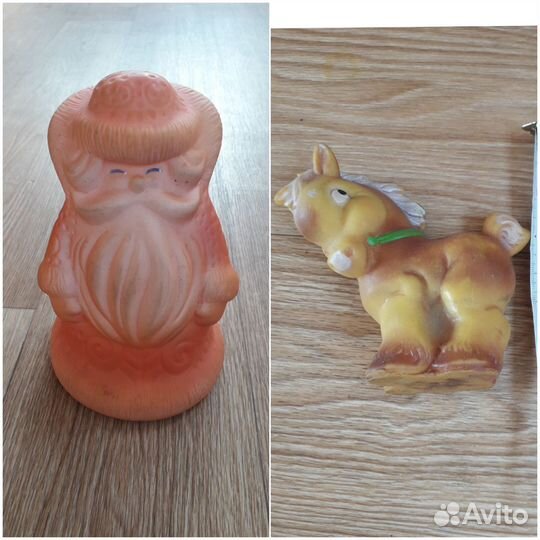 Резиновые игрушки СССР