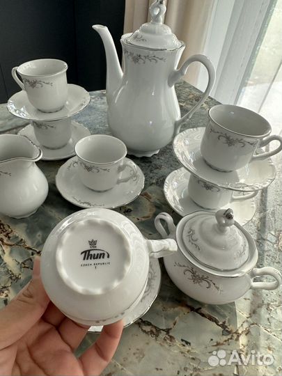 Сервиз кофейный thun Чехия