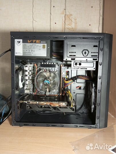 Игровой пк Intel/rx 570/ddr 16gb/ssd m2 256gb