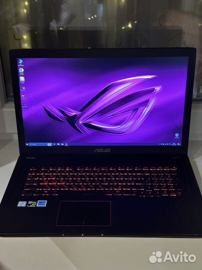 Игровой ноутбук asus rog strix 17.3