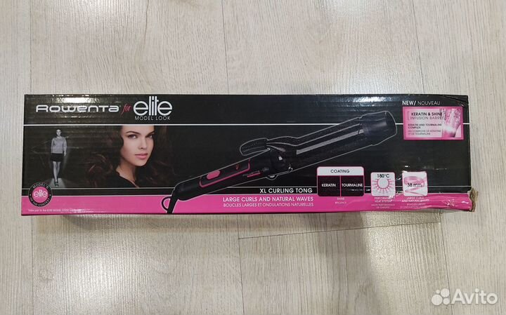 Щипцы для завивки волос Rowenta