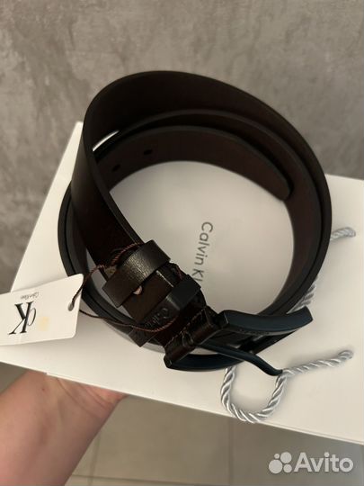 Ремень calvin klein мужской кожа