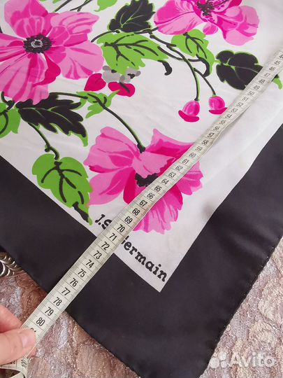 JS Germain винтажный платок италия