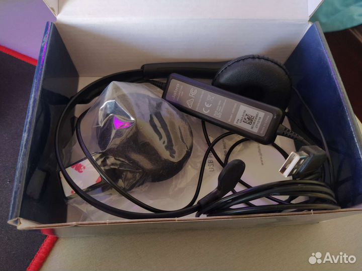 Наушники с микрофоном для пк колл-центр