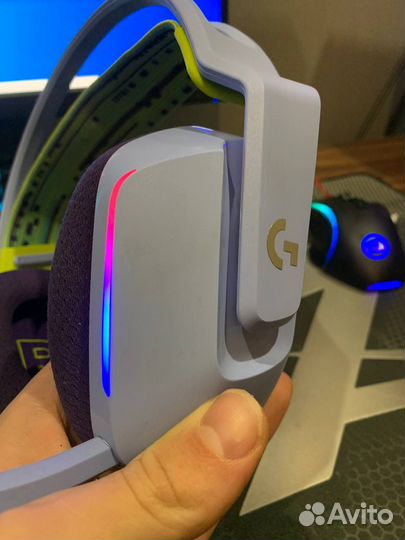 Беспроводные наушники logitech g733