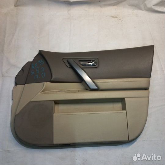Обшивка двери передняя правая Infiniti Fx 35 S50