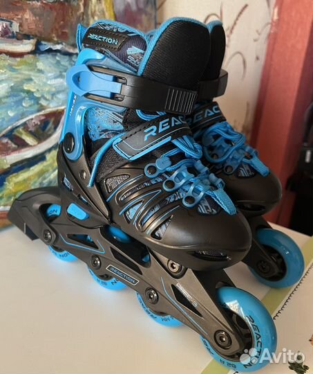 Роликовые коньки Reaction Galaxy детские